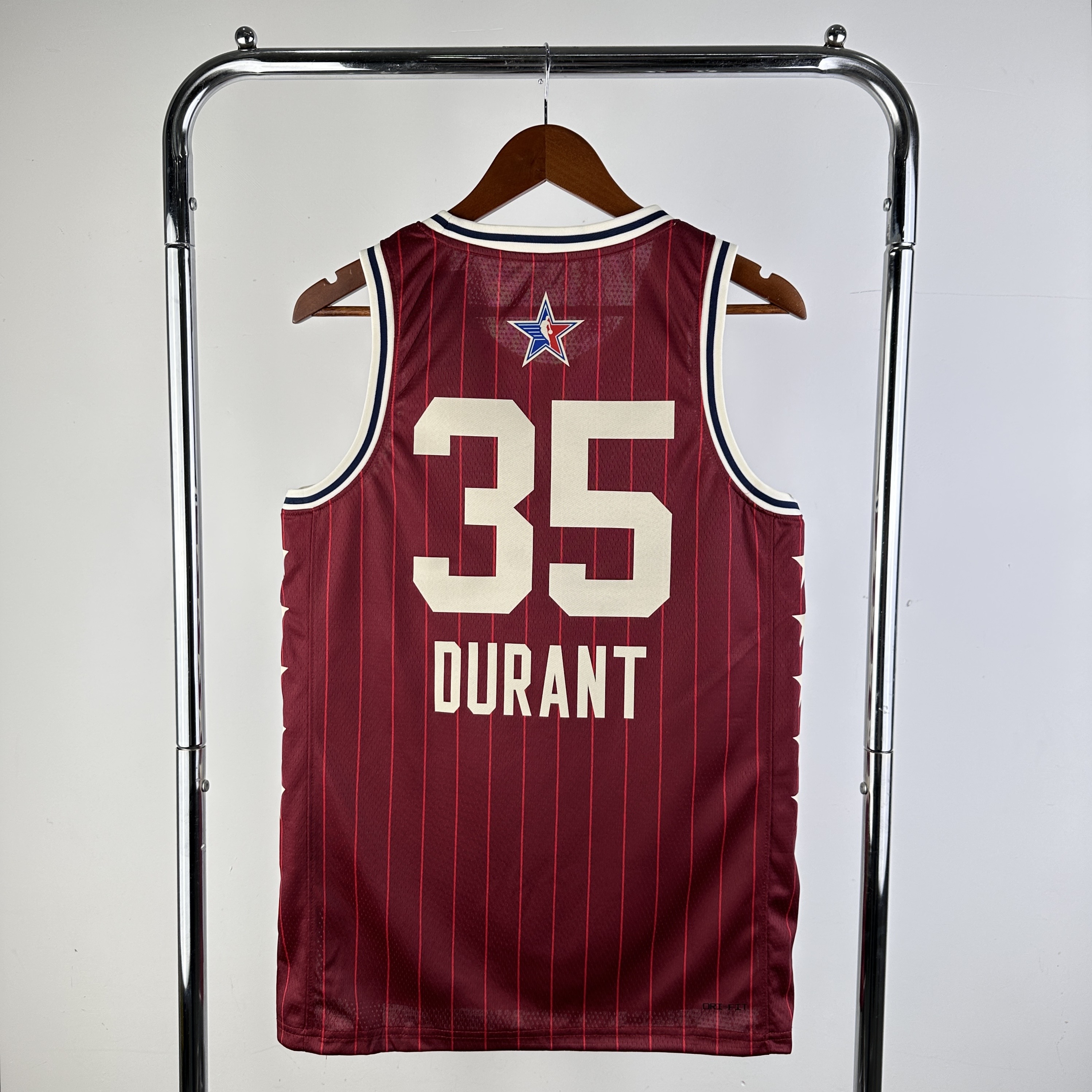 Men All-star season 35 Durant Red 2024 NBA Jersey
